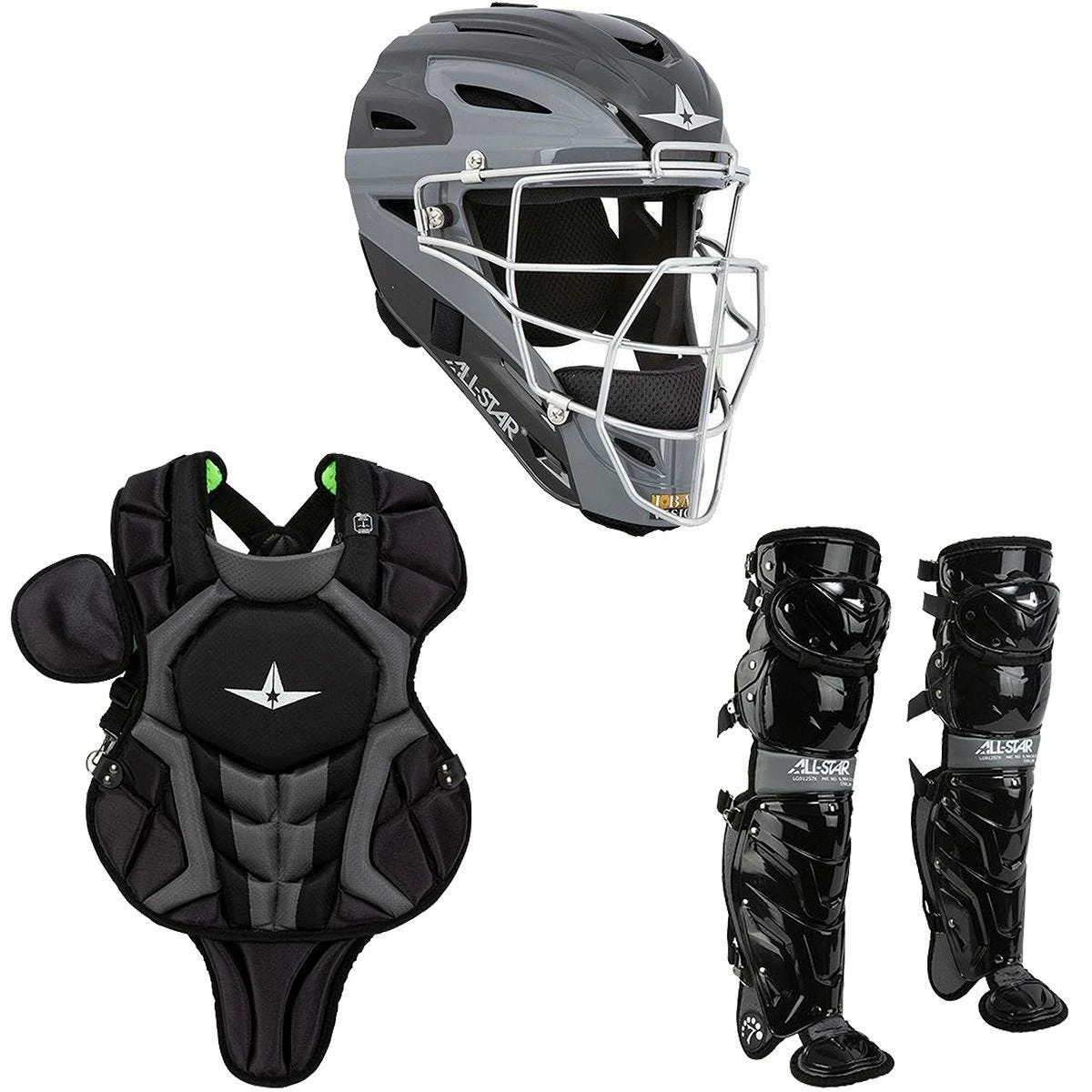 All-Star All Star System 7 Axis Youth Baseball Catcher's Kit - 2019 Model 3 All-Star All Star System 7 Axis Youth Baseball Catcher's Kit - 2019 Model
