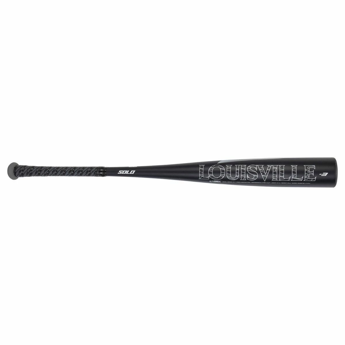 Louisville Slugger Solo (-3) BBCOR Baseball Bat - 2022 Model 4 Louisville Slugger Solo (-3) BBCOR Baseball Bat - 2022 Model - Image 2