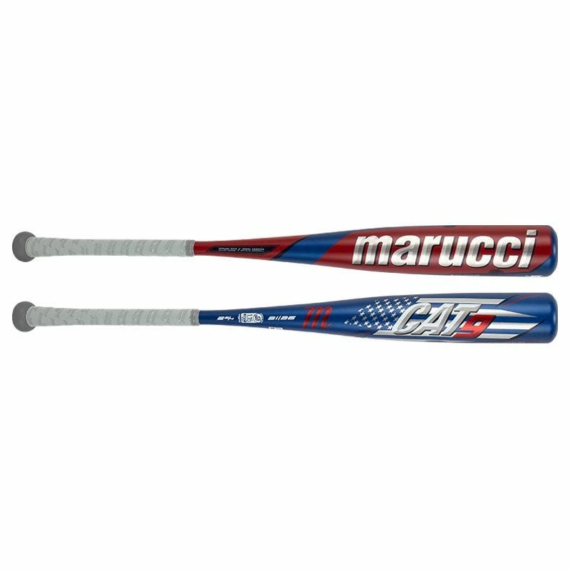 Marucci CAT9 America (-5) USSSA Baseball Bat - 2021 Model 3 Marucci CAT9 America (-5) USSSA Baseball Bat - 2021 Model