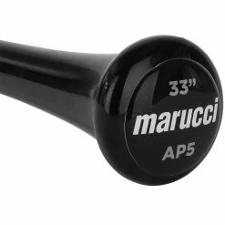 Marucci AP5 Pro Model Maple Wood Bat - Black/Natural - 2023 Model -Warstic Baseball Store marucci wood bat ap5 black natural 23 inset5