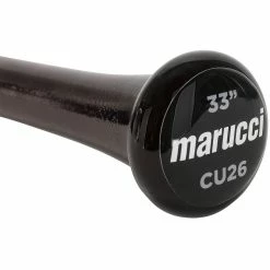 Marucci CU26 Pro Model Maple Wood Bat - Chocolate - 2023 Model -Warstic Baseball Store marucci wood bat cu26 chocolate 23 inset5
