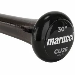 Marucci CU26 Pro Model Youth Maple Wood Bat - Chocolate - 2023 Model -Warstic Baseball Store marucci wood bat cu26 youth chocolate 23 inset5