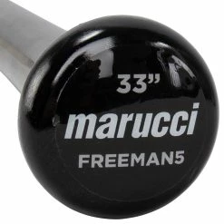 Marucci Freeman5 Pro Model Maple Wood Bat - Black - 2021 Model -Warstic Baseball Store marucci wood bat freeman5 black 21 inset4