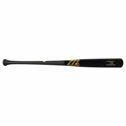 Marucci LINDY12 Pro Model Maple Wood Bat - Black/Black - 2023 Model -Warstic Baseball Store marucci wood bat lindy12 black black 23 inset1