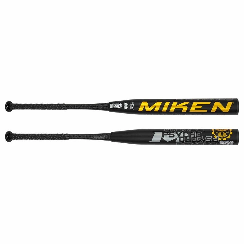 Miken Psycho USSSA Slowpitch Softball Bat - 2021 Model 3 Miken Psycho USSSA Slowpitch Softball Bat - 2021 Model