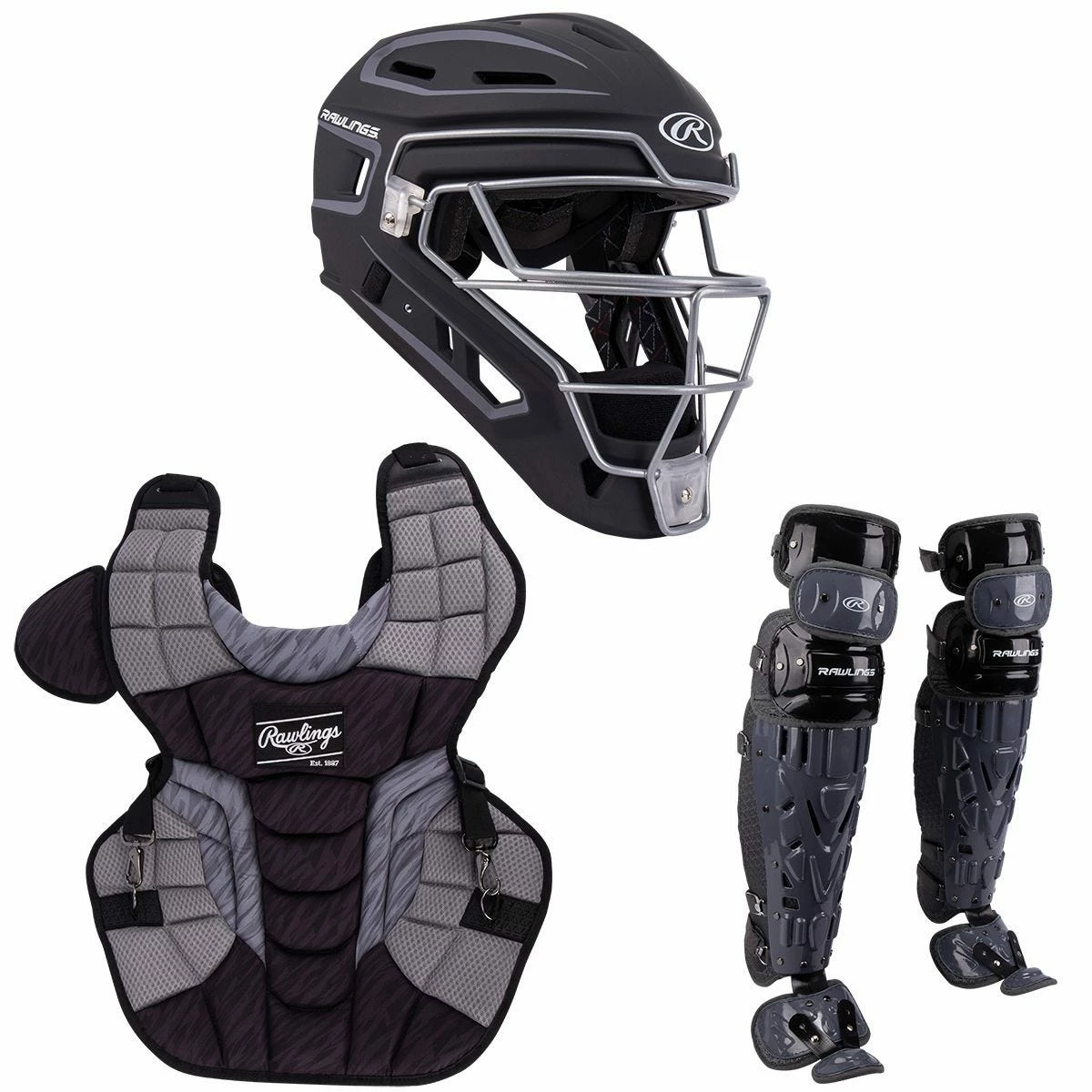 Rawlings Velo 2.0 Youth Catcher's Kit 2 Rawlings Velo 2.0 Youth Catcher's Kit