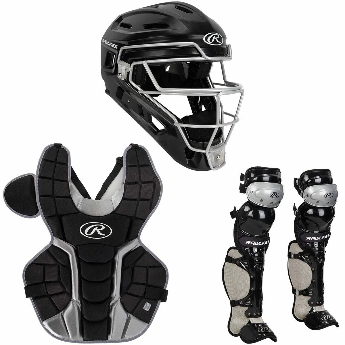 Rawlings Renegade 2.0 Adult Baseball Catcher's Set - 2022 Model 3 Rawlings Renegade 2.0 Adult Baseball Catcher's Set - 2022 Model