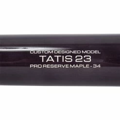Victus Fernando Tatis TATIS23 Pro Reserve Maple Wood Bat - Flame/Charcoal -Warstic Baseball Store victus wood bat tatis23 pro reserve flame charcoal inset2