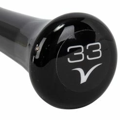 Victus Gloss V-Cut Wood Bat - Black/Gray -Warstic Baseball Store victus wood bat v cut bkgy inset4