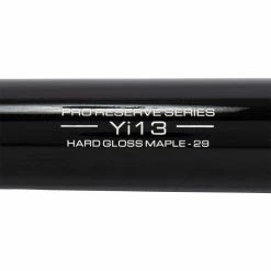 Victus YI13 Youth Pro Reserve Maple Wood Bat - Natural/Black -Warstic Baseball Store victus wood bat yi13 pro reserve natural black inset2